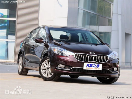 K3 Kia Subcompact Car 4 cửa Sedan Với màn hình cảm ứng độ phân giải cao