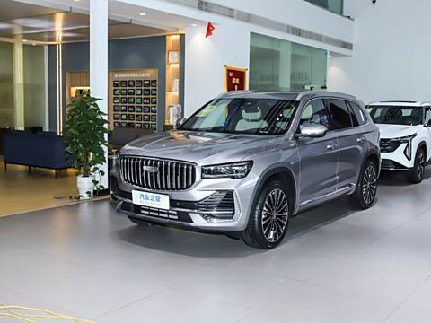 Xe hơi hơi xăng hoặc điện hiện đại Geely Manjaro SUV Mid Size Crossover