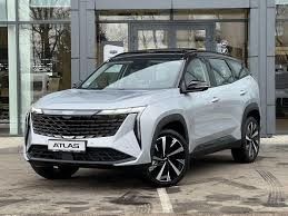 5 chỗ ngồi Geely Atlas Boue SUV Xe xăng sang trọng lái tay trái